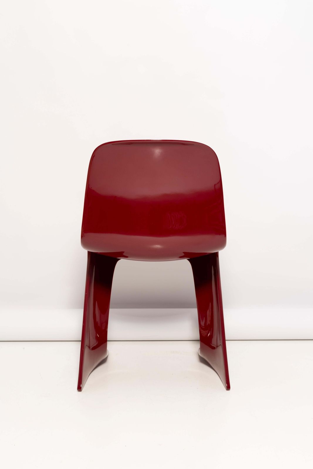 photo furniture Dark Red Wine Kangaroo Chair Designed By Ernst Moeckl, Germany, 1968