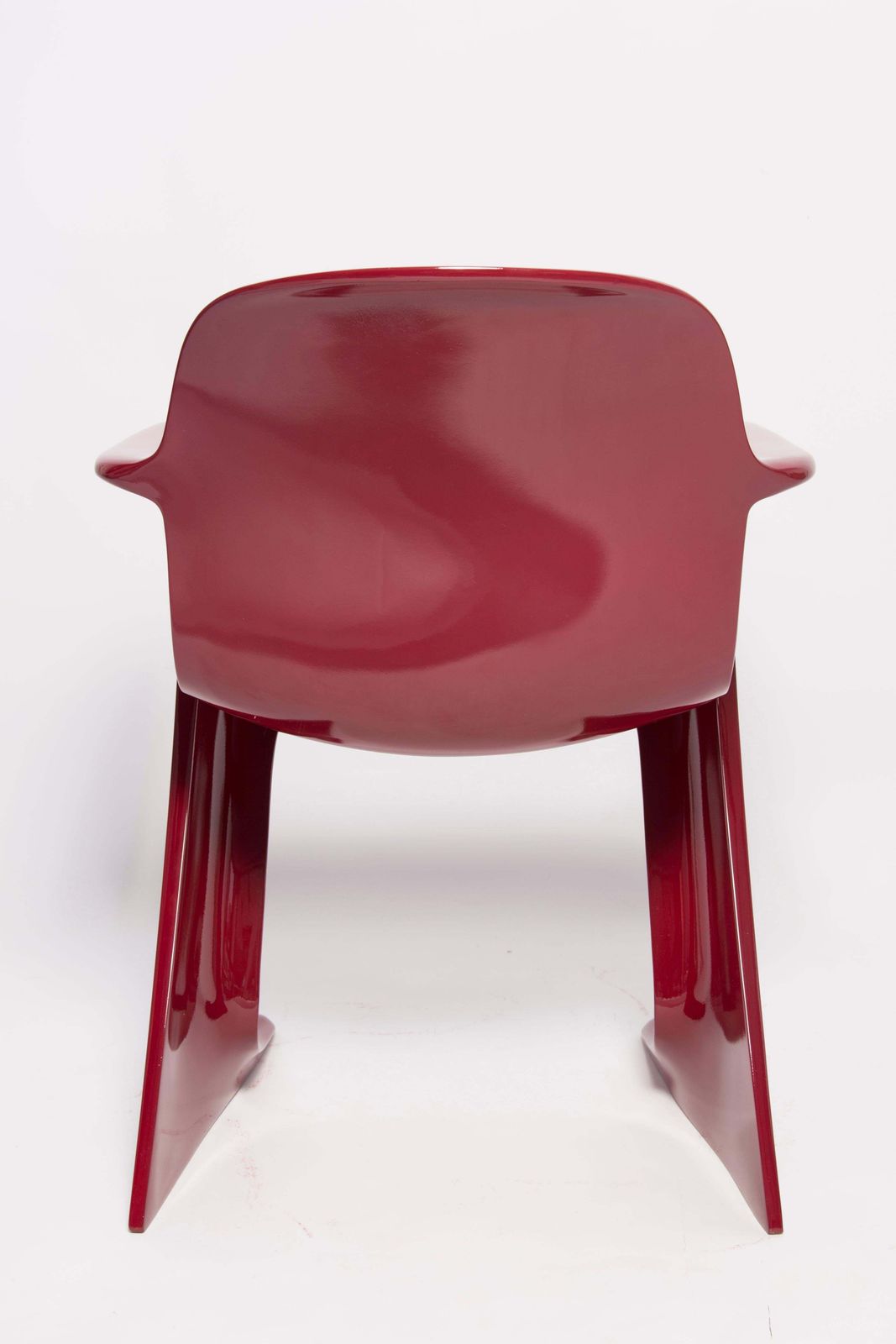 Dark Red Wine Kangaroo Chair Designed By Ernst Moeckl, Germany, 1968 photo vinterior