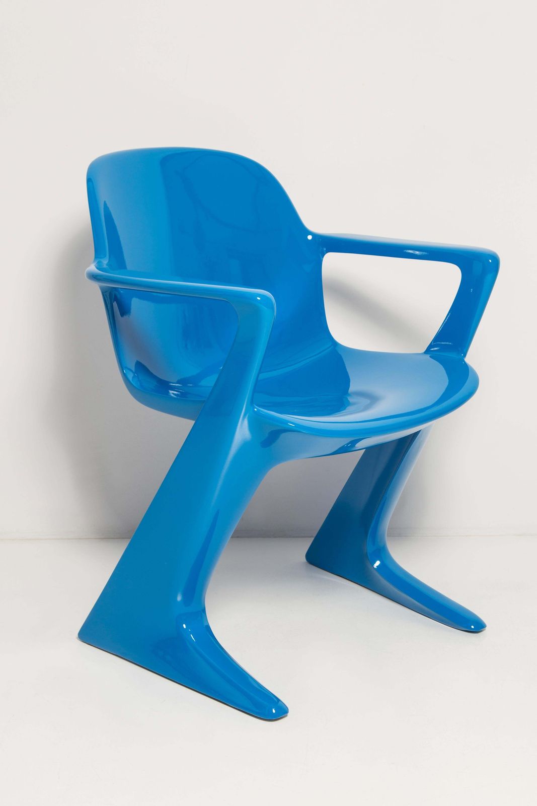 Blue Kangaroo Chair Designed By Ernst Moeckl, Germany, 1968 photo furniture