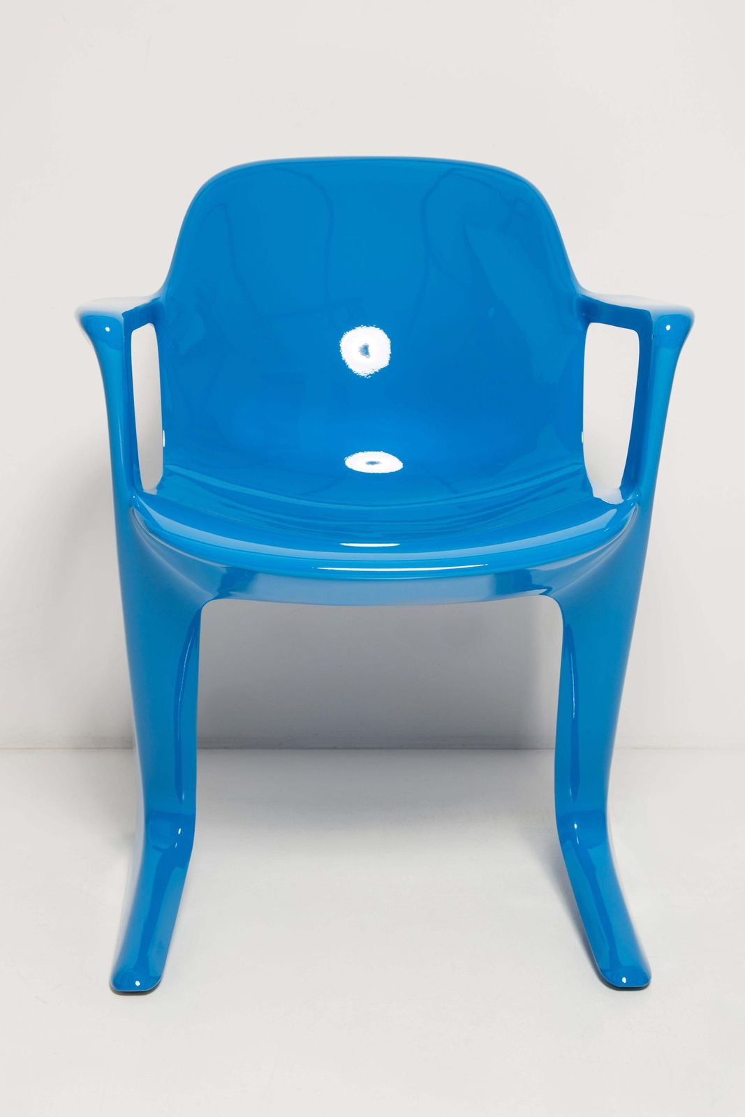 Blue Kangaroo Chair Designed By Ernst Moeckl, Germany, 1968 photo vinterior