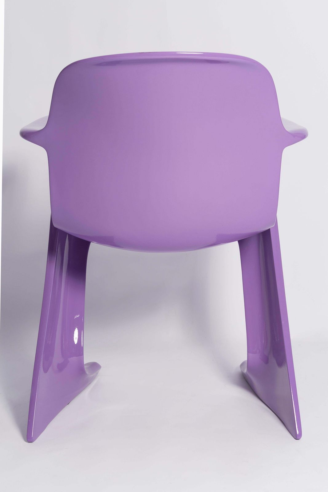 1276.0 Blue Lilac Kangaroo Chair Designed By Ernst Moeckl, Germany, 1968 photo