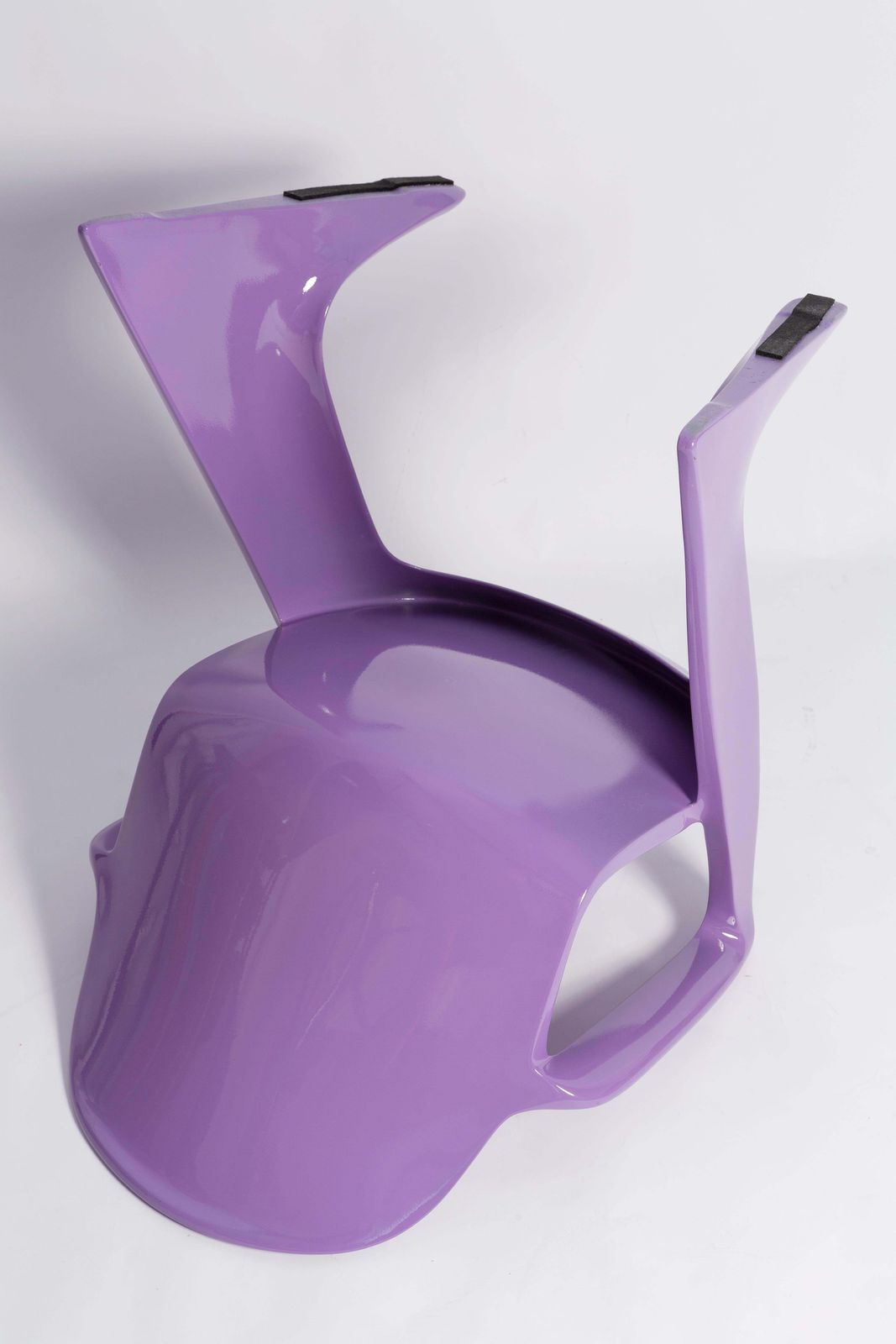 photo vinterior Blue Lilac Kangaroo Chair Designed By Ernst Moeckl, Germany, 1968