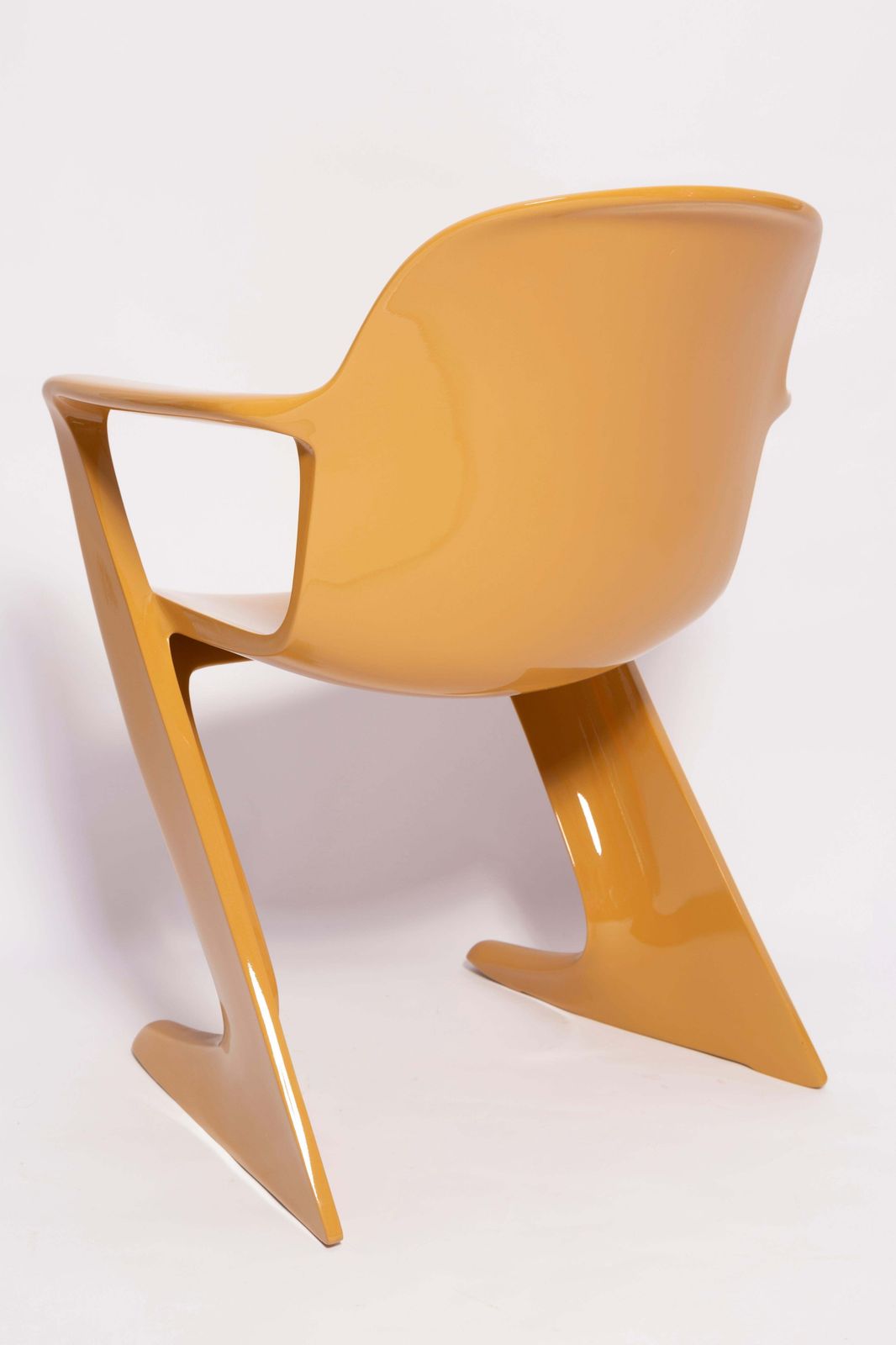 Mid Century Sand Beige Kangaroo Chair Designed By Ernst Moeckl, Germany, 1968 photo buy