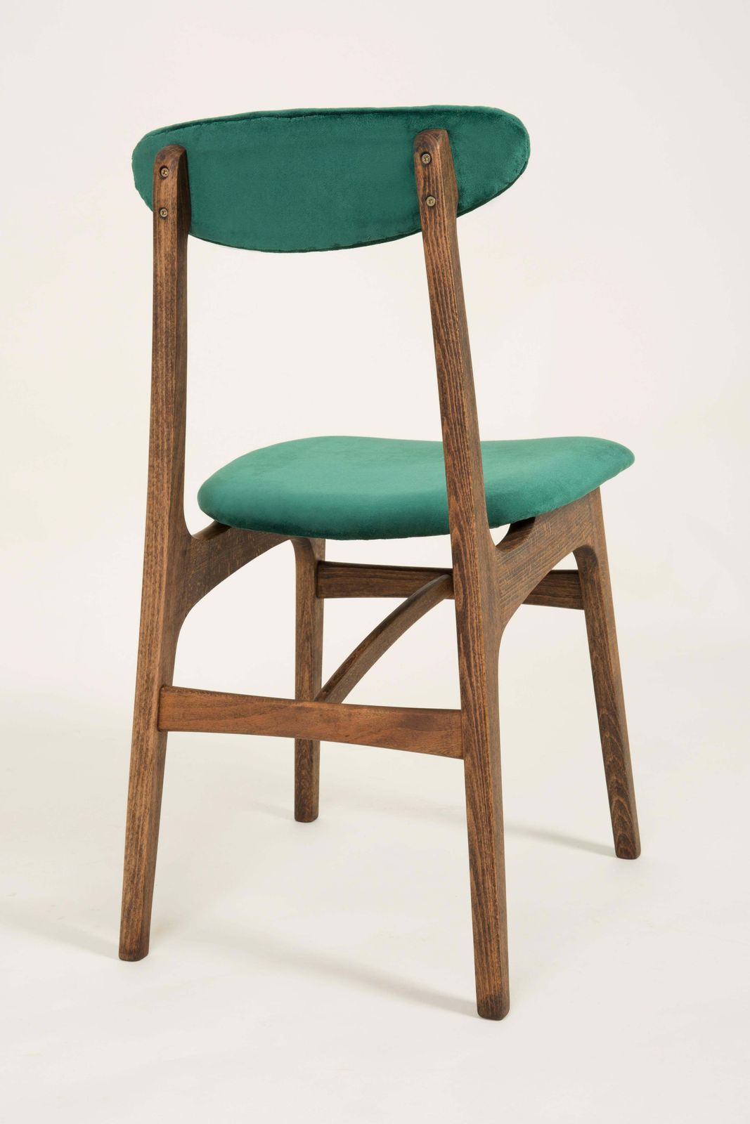 Set Van Vier Donkergroene Stoelen Van Rajmund Halas, Europa, Ca. Jaren 1960 photo 1702.0