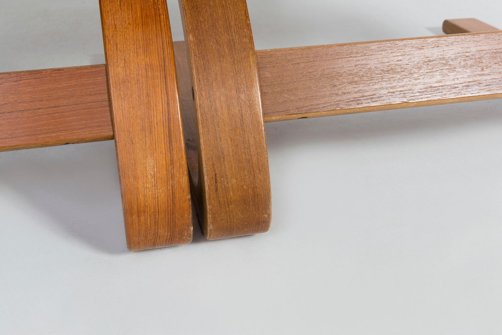 photo for sale 20th Century Teak Wood Kengu Sofa, Elsa & Nordahl Solheim For Rybo Rykken, 1970s