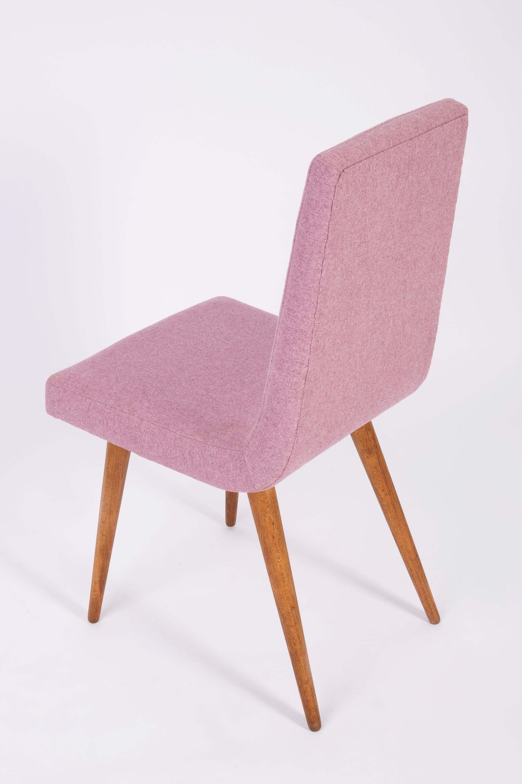 Set Van 20e Eeuwse Roze Mélange Stoelen Van Rajmund Halas, Ca. Jaren 1960 photo vintage