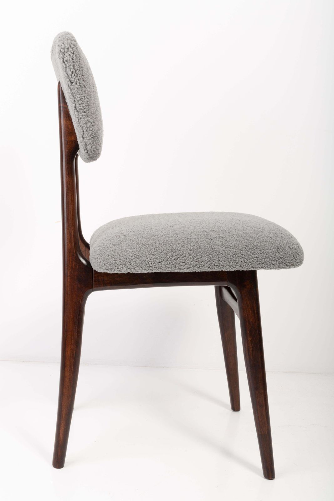 20th Century Gray Boucle Chair, 1960s photo 553.0