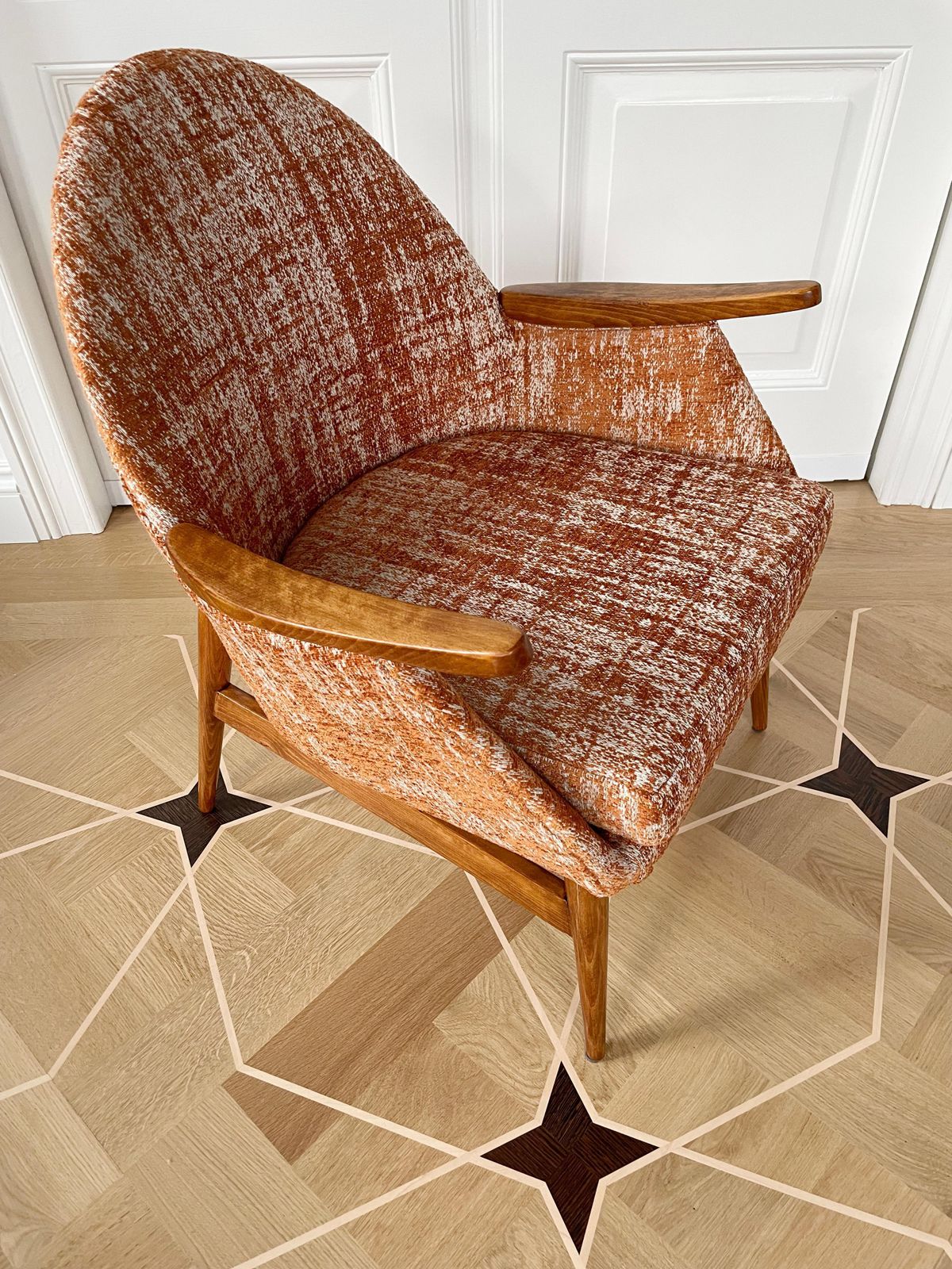 Mid Century Swallow Armchair, Designed By Julia Gaubek, Europe, 1960s photo 1276.0