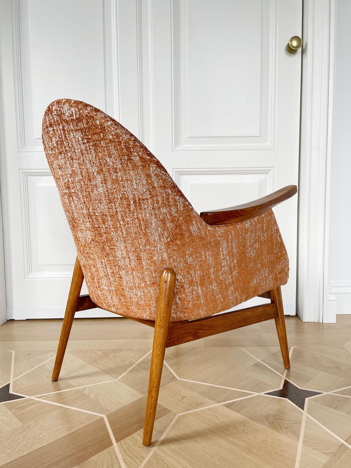 Meubels Mid Century Swallow Fauteuil, Ontworpen Door Julia Gaubek, Europa, Jaren 1960 photo