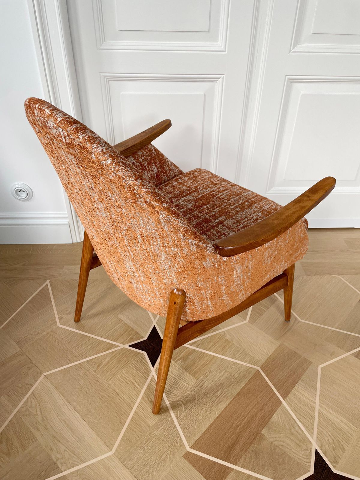 photo vinterior Mid Century Swallow Armchair, Designed By Julia Gaubek, Europe, 1960s