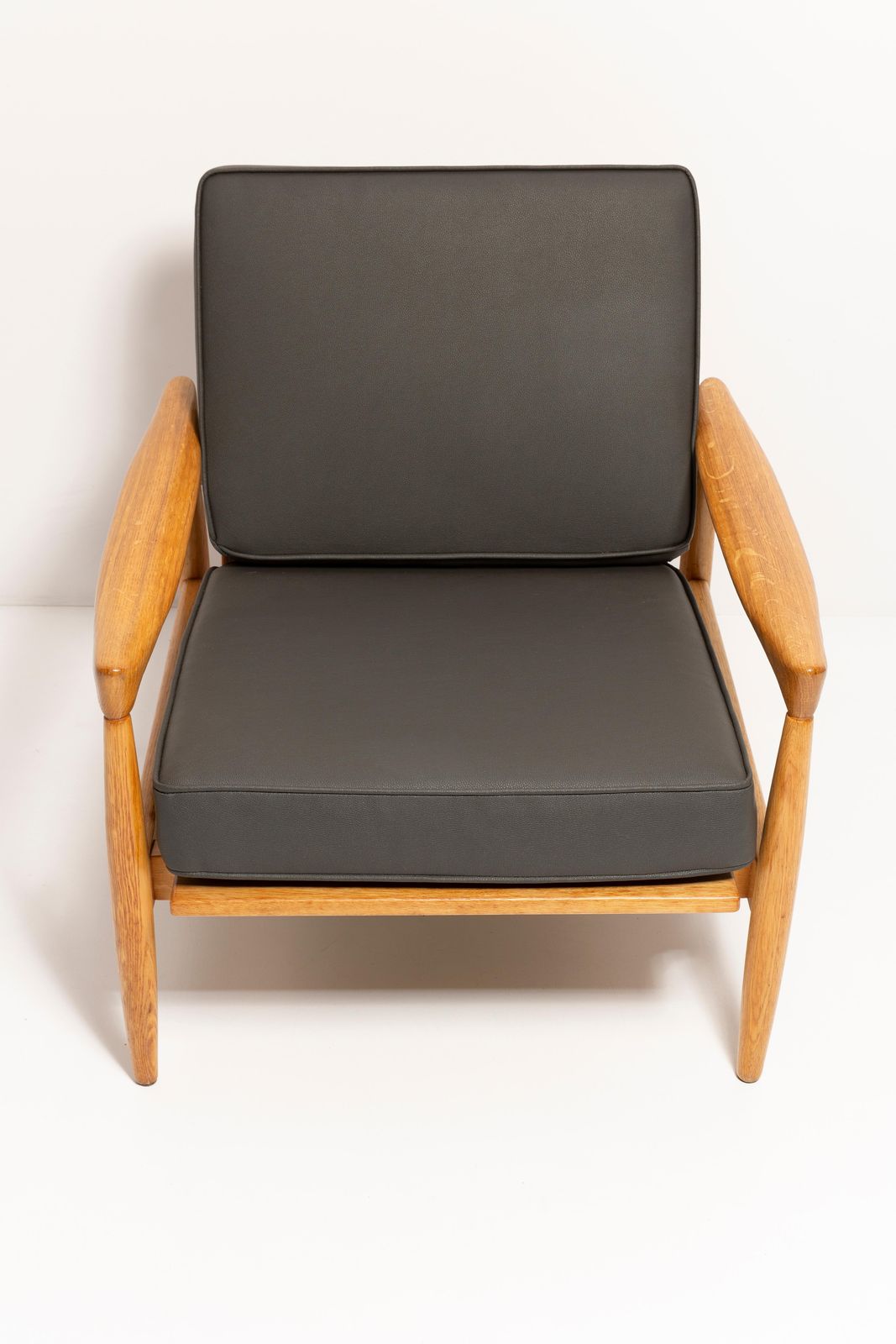 Meubels Set Van 2 Scandinavische Fauteuils In Eiken "Kolding" Van Erik Wörts, Jaren 1960 photo