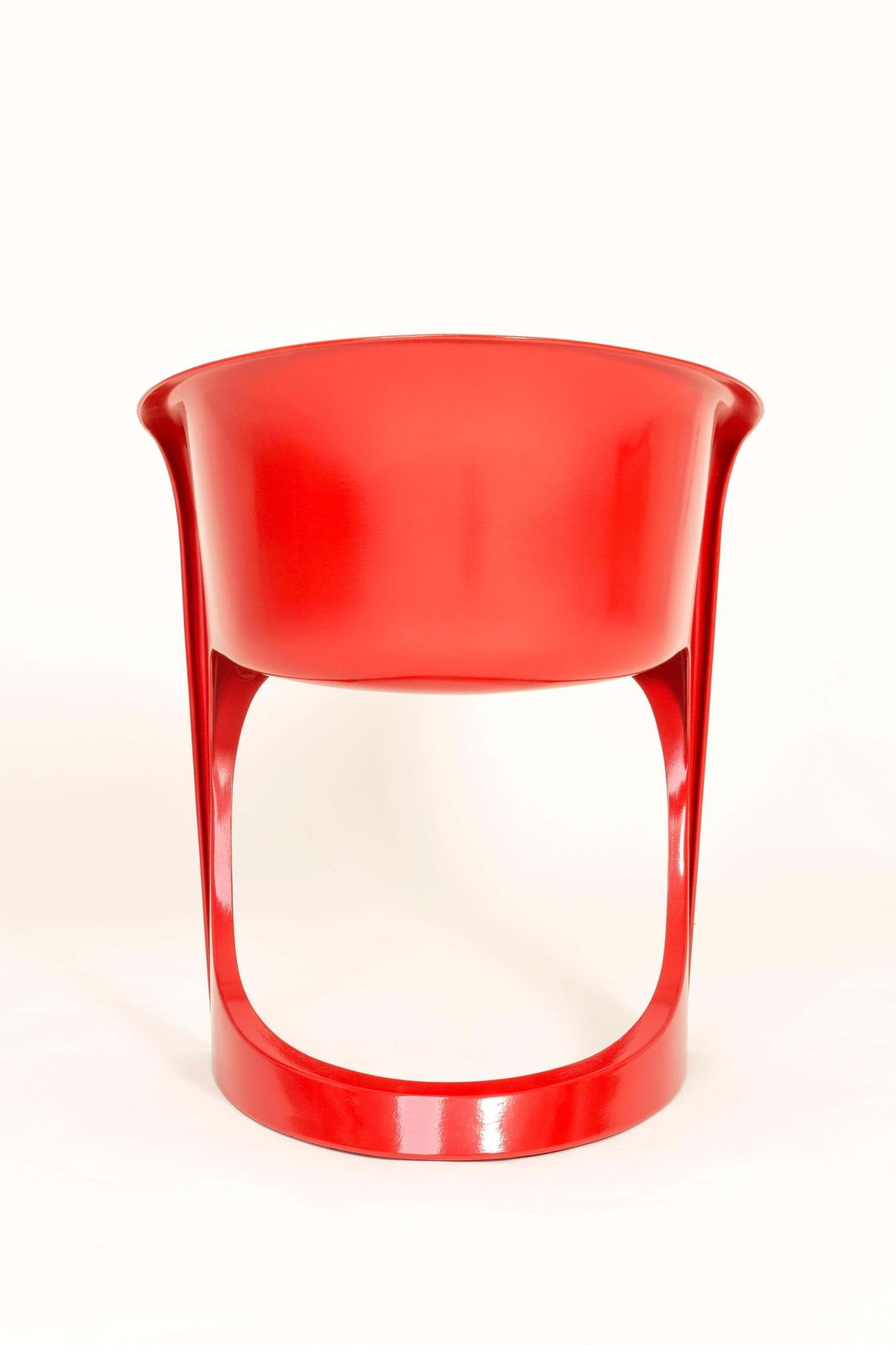 Set Of Four Red Cado Chairs, Steen østergaard, 1974 photo buy