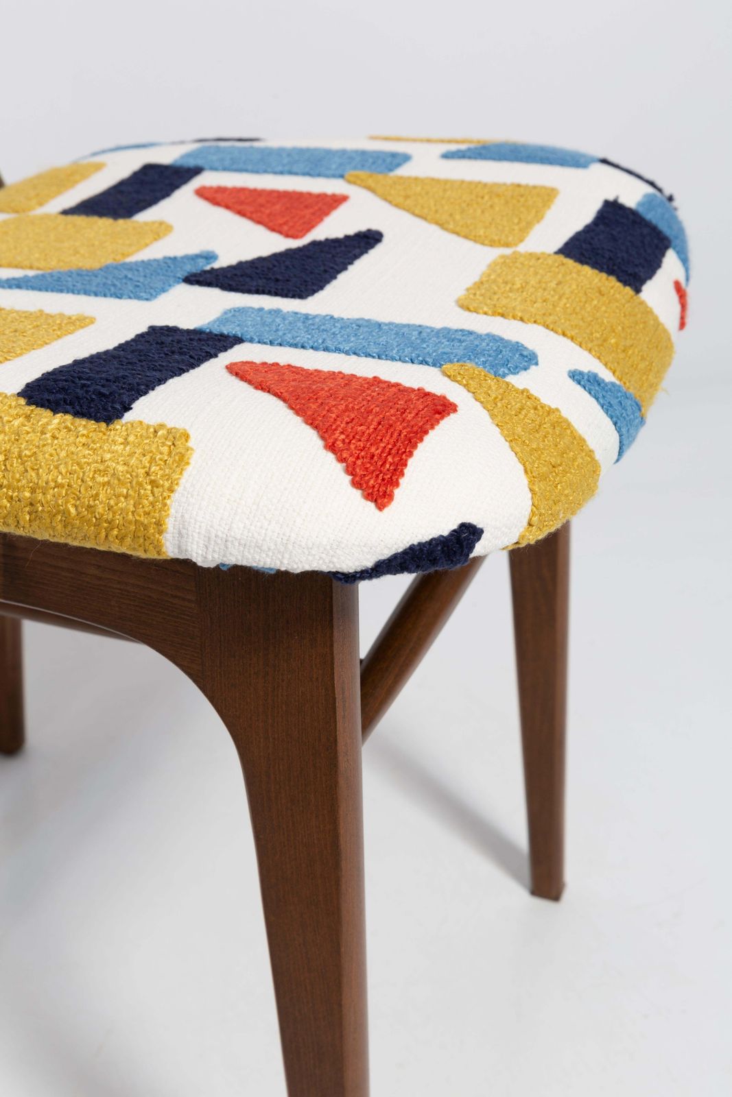 Set Of Six Mid Century Chairs, Rajmund Halas, Poland, 1960s photo Furniture