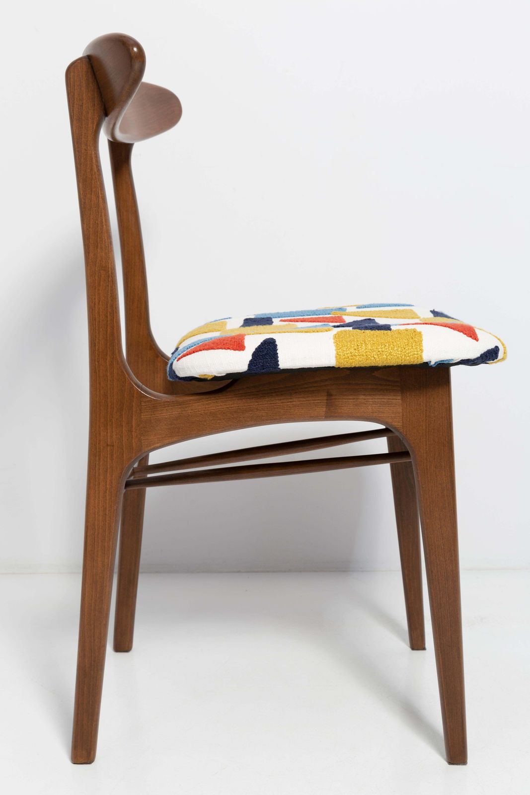 Set Of Six Mid Century Chairs, Rajmund Halas, Poland, 1960s photo vinterior