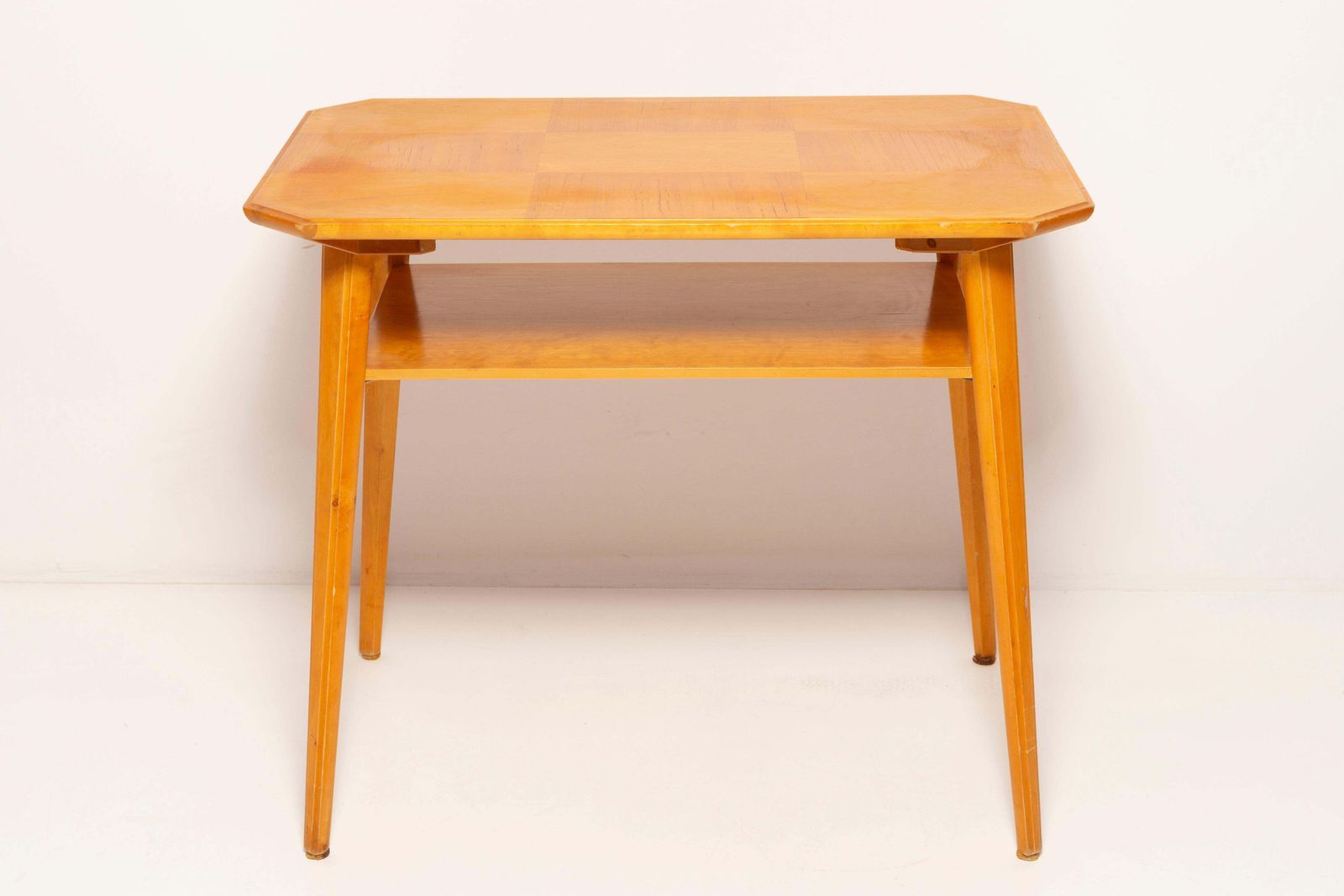 Mid Century Modern Coffee Table, Light Wood, Europe, 1960s photo furniture