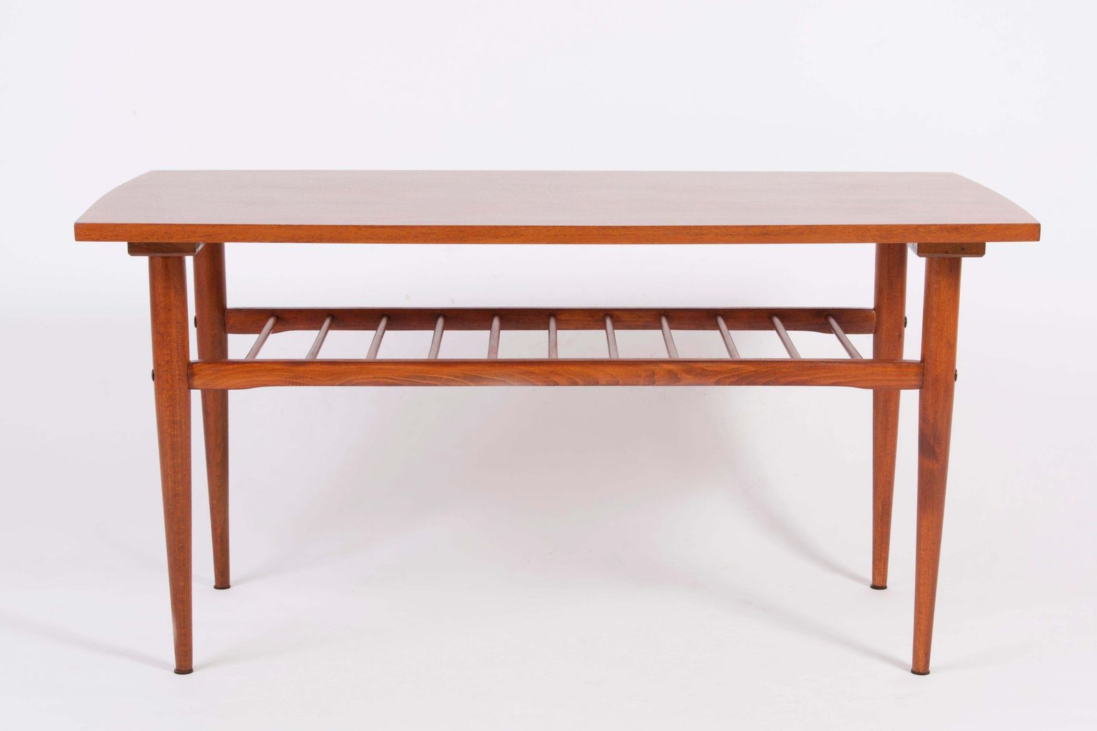 Mid Century Modern Coffee Table, Vintage, Beechwood, Poland, 1960s photo Furniture