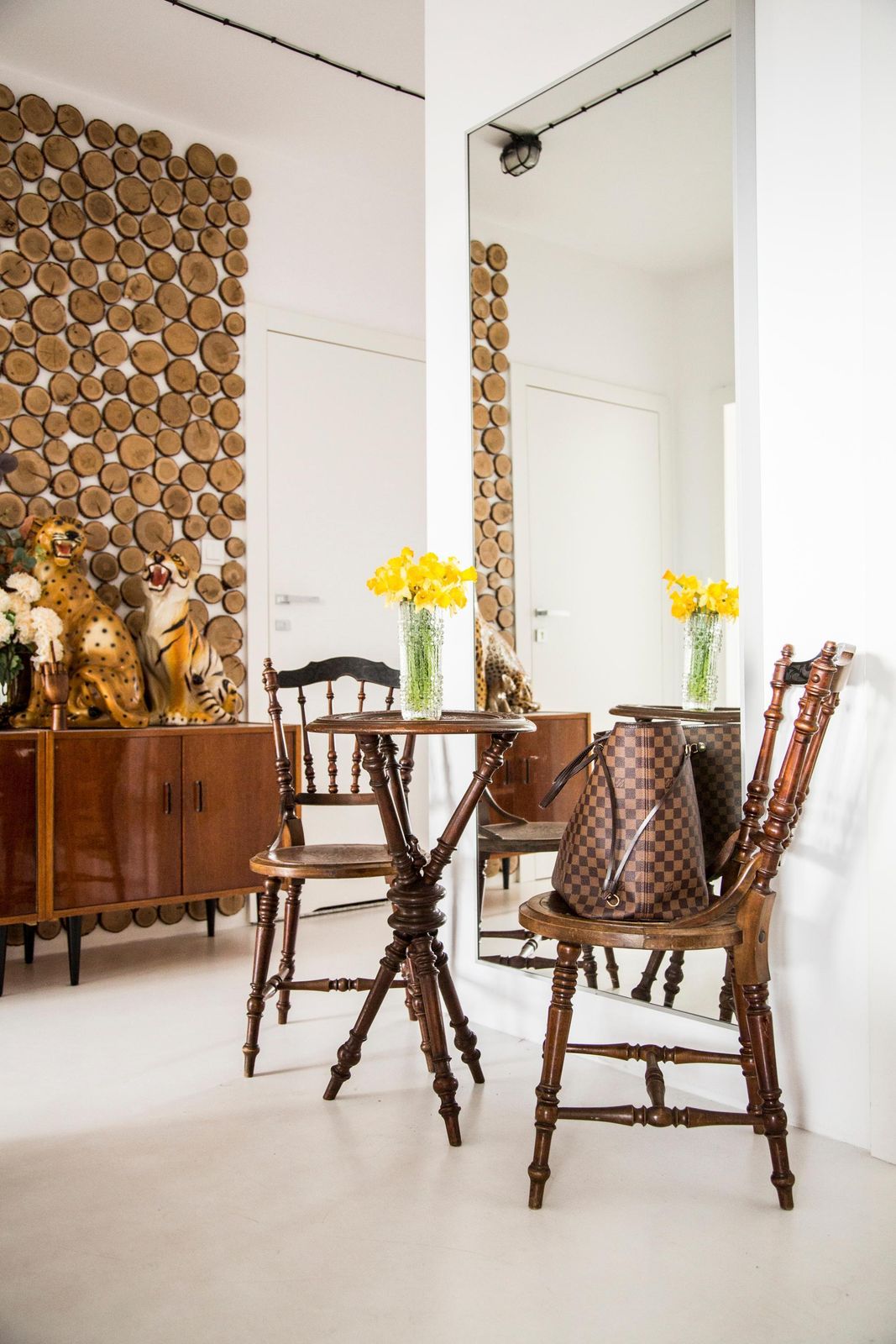 Midcentury Table And Set Of 2 Chairs, Europe, 1960s photo Furniture