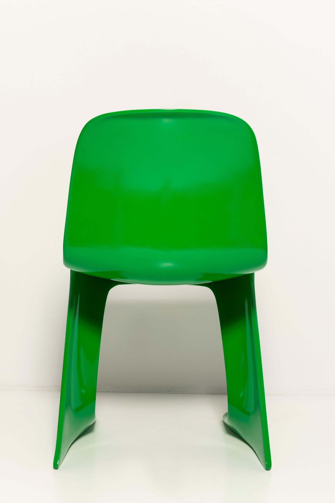 Furniture Set Of Eight Green Kangaroo Chairs Designed By Ernst Moeckl, Germany, 1960s photo