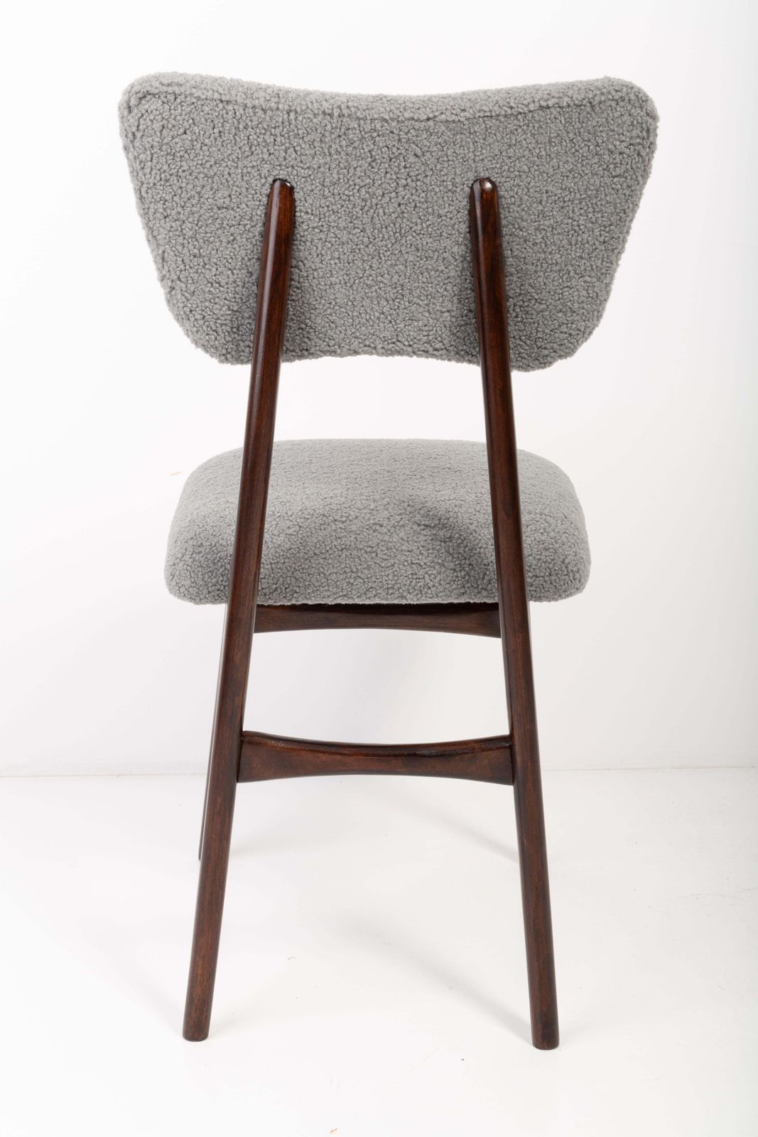 photo furniture Set Of Twelve 20th Century Gray Boucle Chairs, 1960s