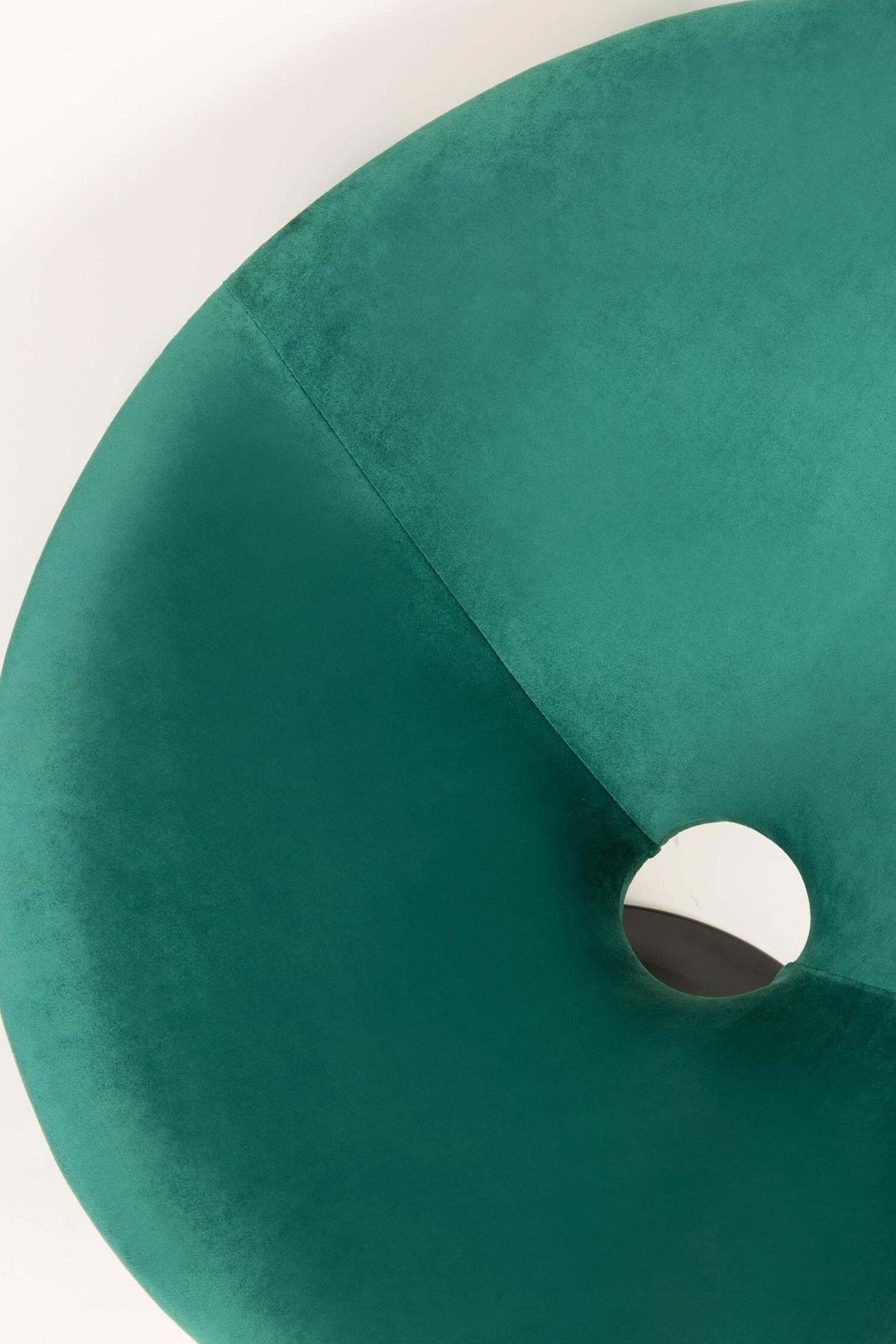 Furniture Two 20th Century Vintage Green Ufo Swivel Armchairs, 1960s photo