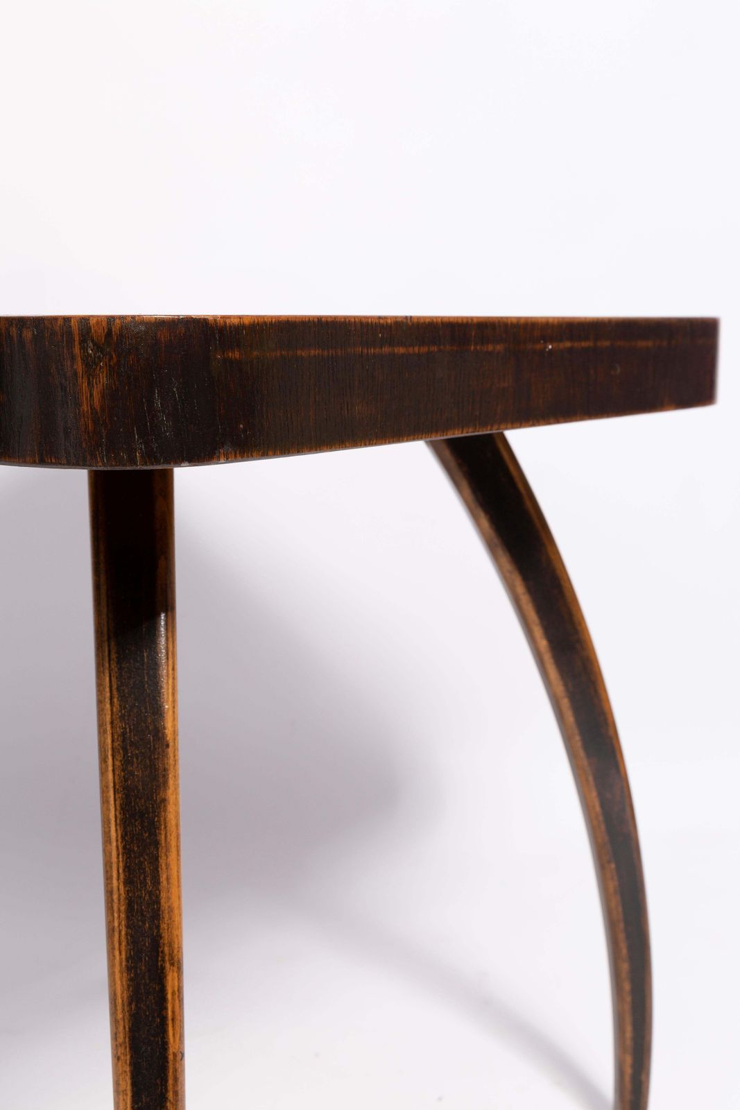 Mid Century Table By Jindřich Halabala And Set Of 4 Chairs, Europe, 1960s photo for sale