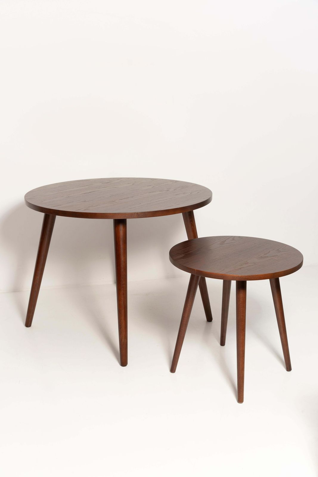Set Of Four Boucle Shell Club Chairs And Dining Table, By Vintola Studio, Poland photo for sale