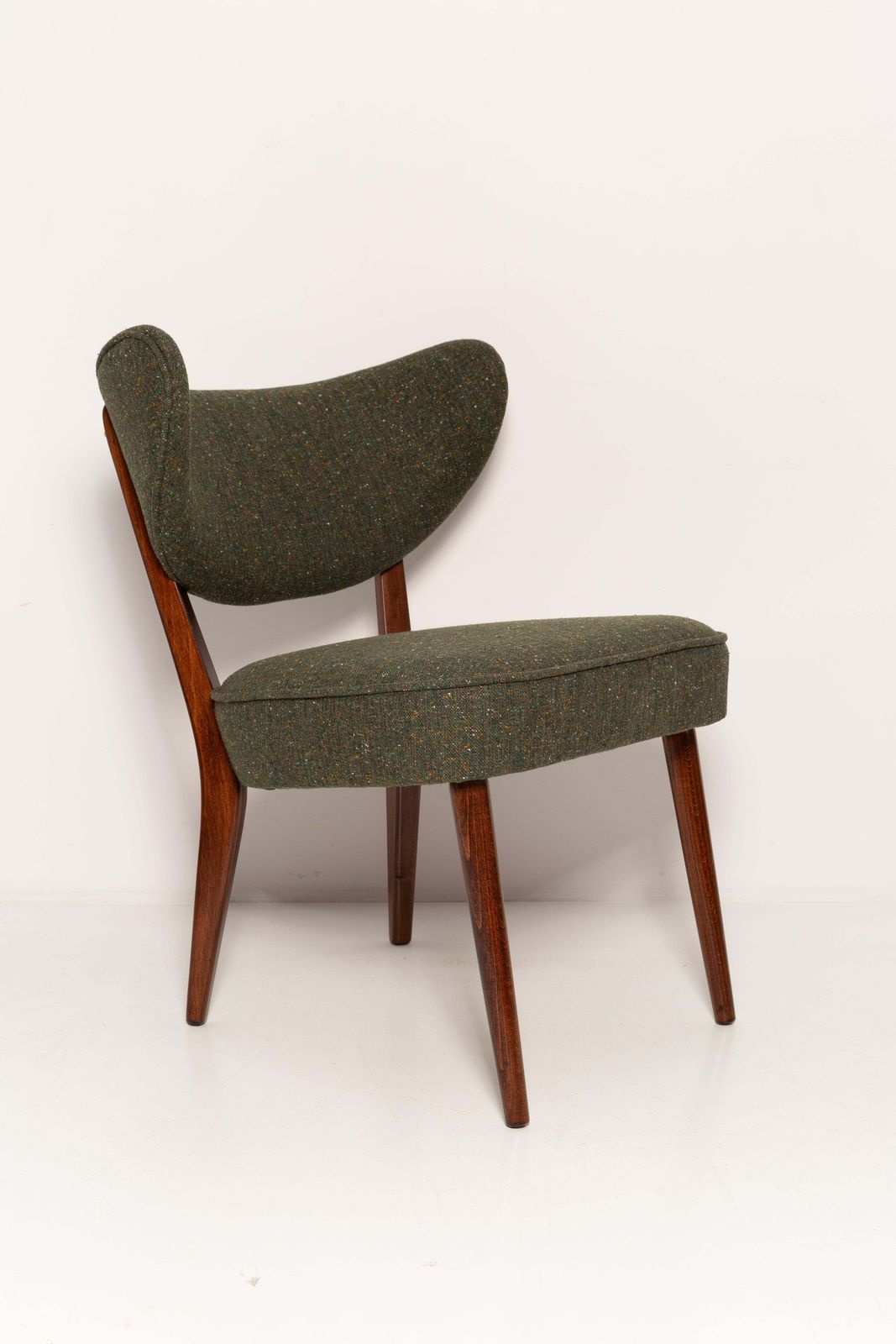 Furniture Set Of Four Boucle Shell Club Chairs And Dining Table, By Vintola Studio, Poland photo
