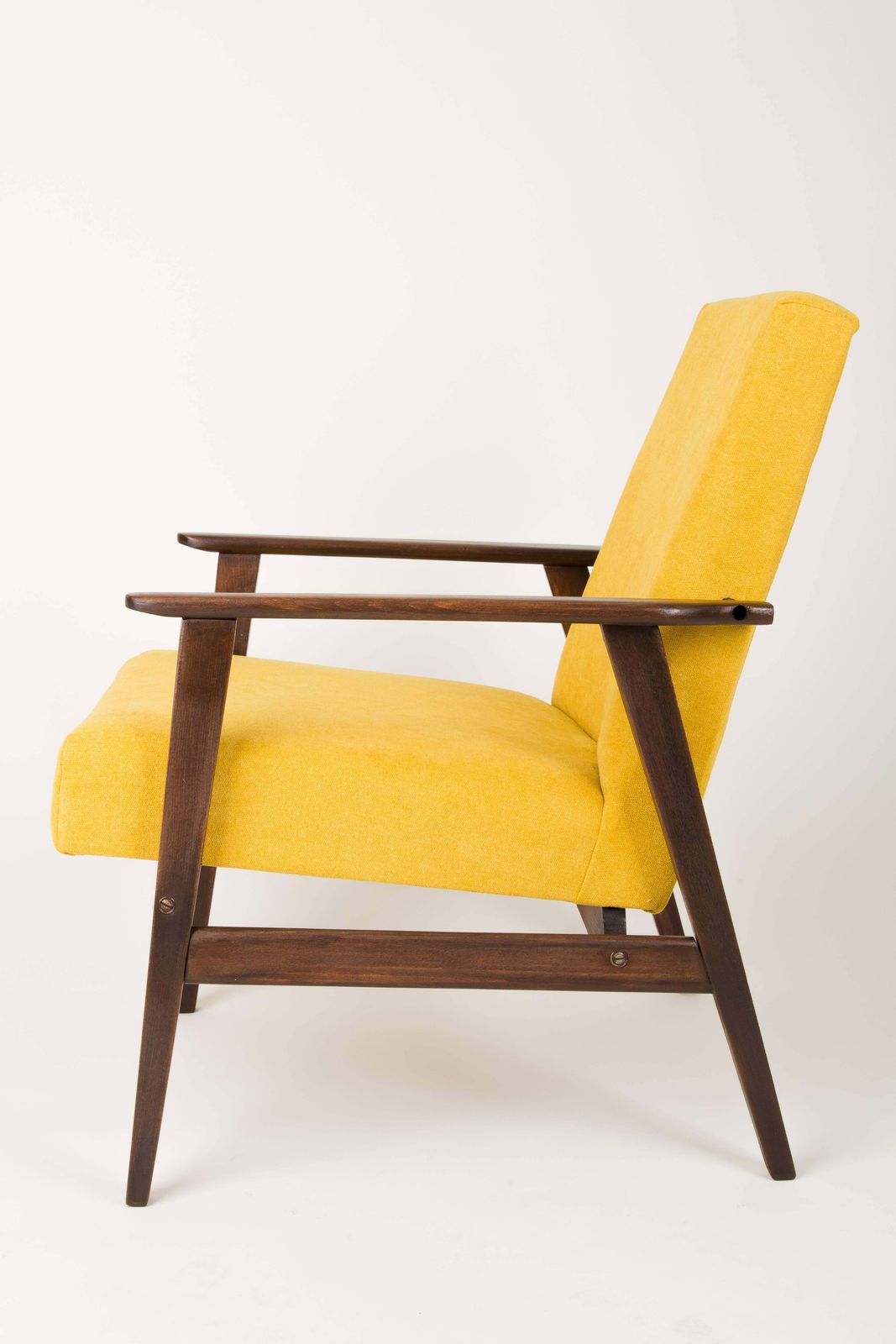 20th Century Mustard Yellow Dante Armchair, 1960s photo for sale