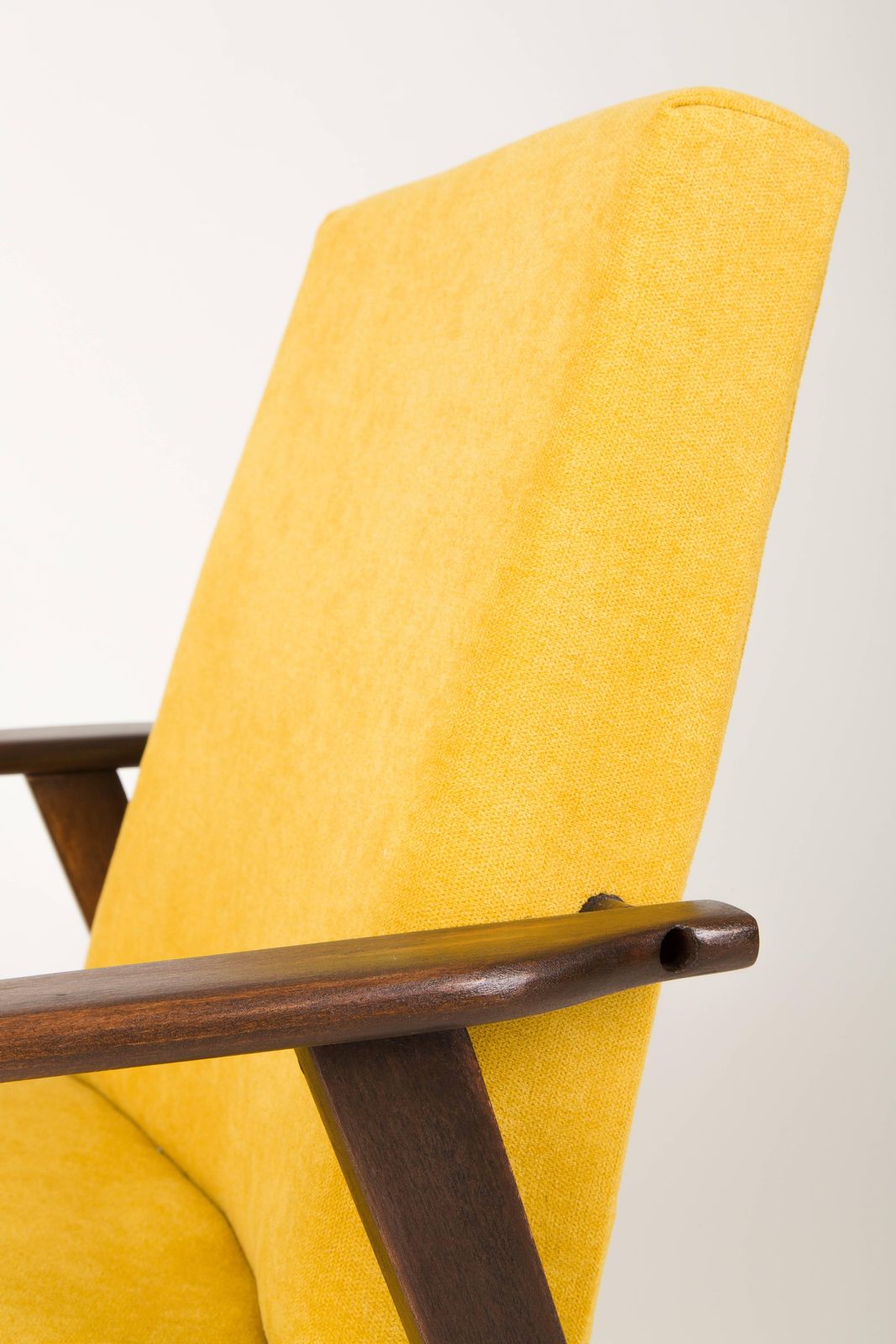 20th Century Mustard Yellow Dante Armchair, 1960s photo vinterior
