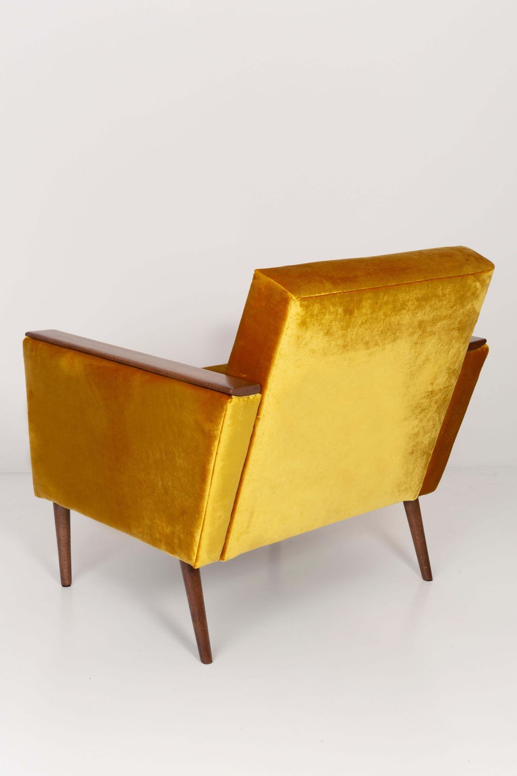 Yellow Mustard Armchair, 1960s, Ddr, Germany photo buy