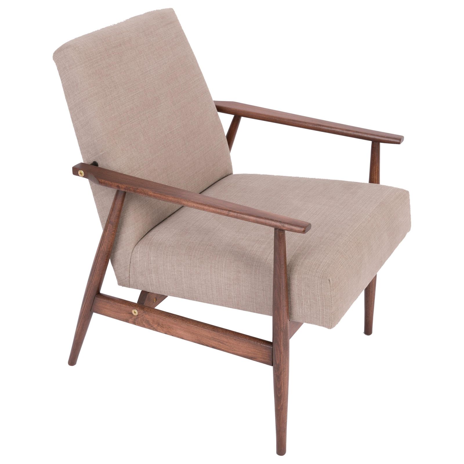 20th Century Beige Dante Armchair, H. Lis, 1960s