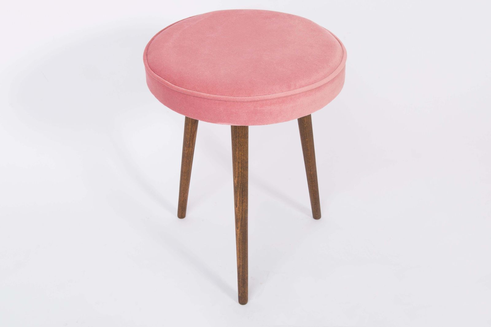20th Century Baby Pink Stool, 1960s photo furniture