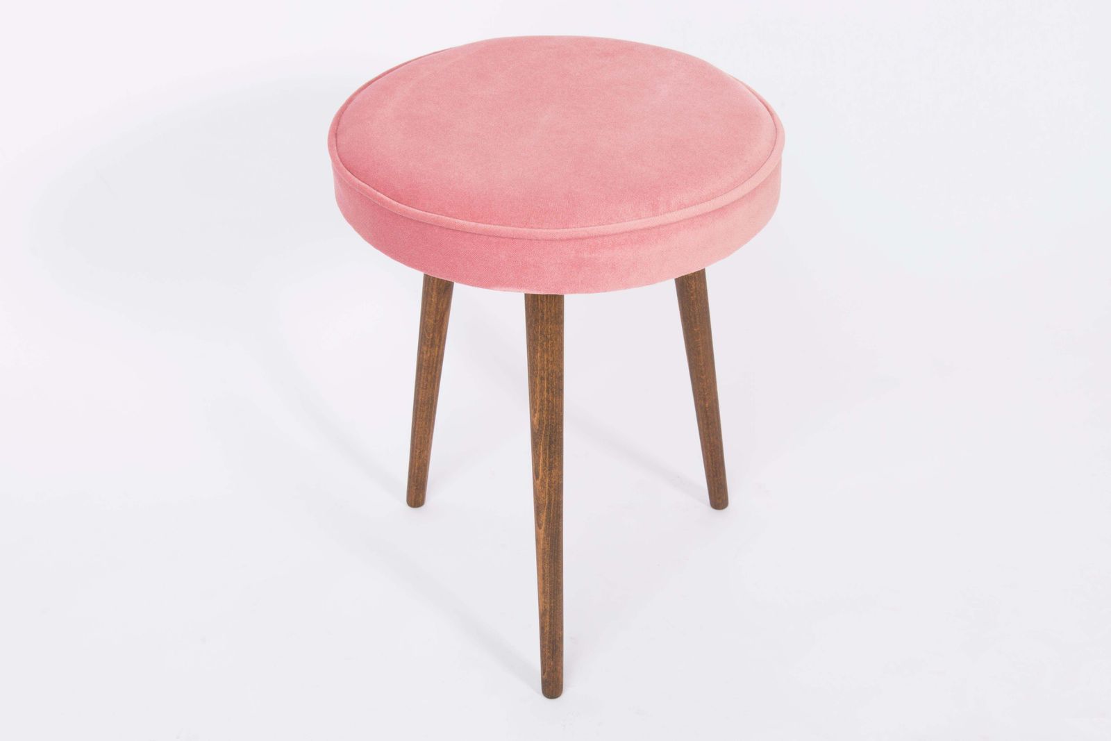 20th Century Baby Pink Stool, 1960s photo for sale