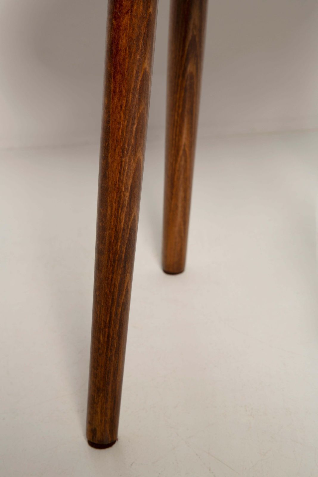 Mid Century Grass Green Velvet Stool, Europe, 1960s photo 213.0