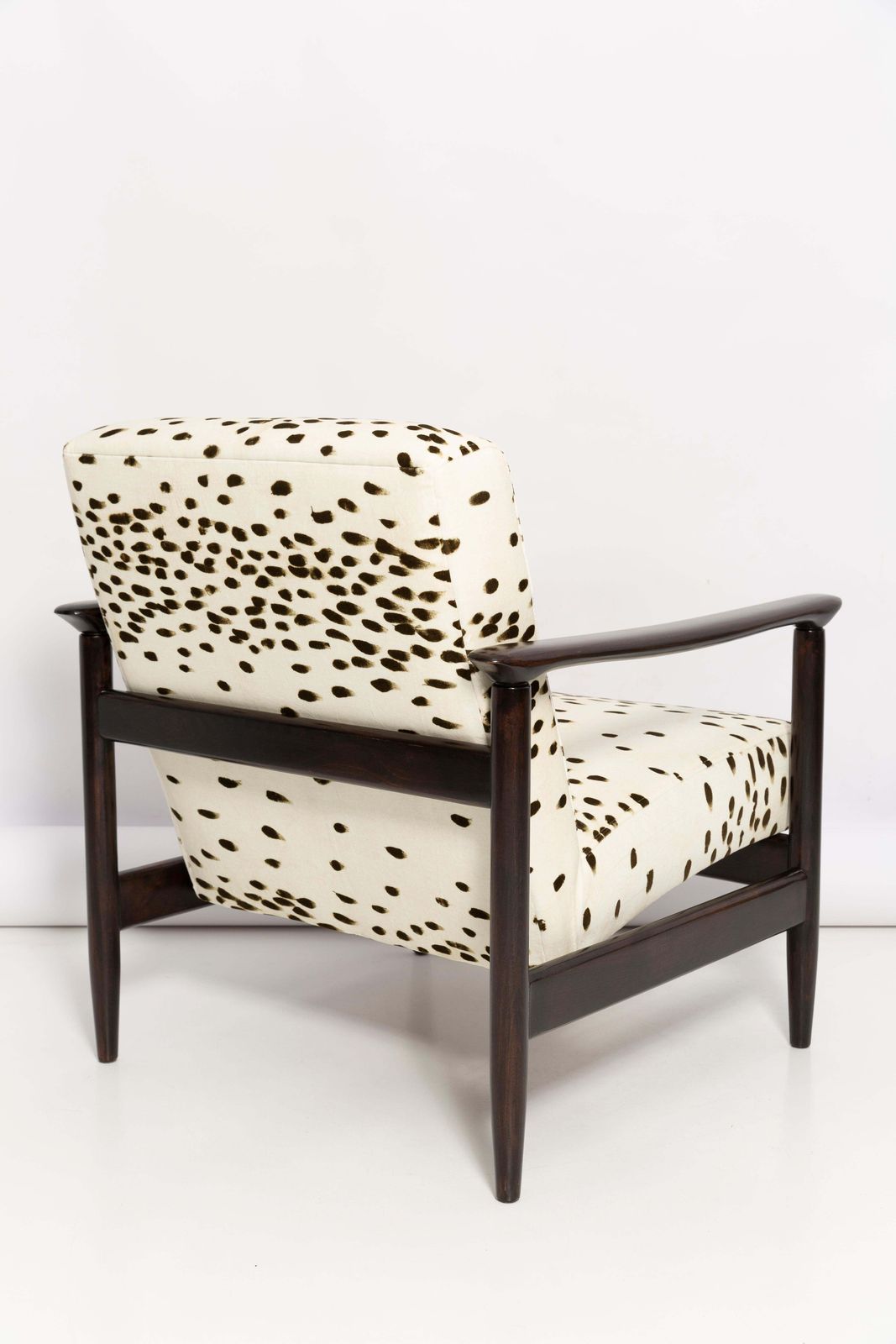 photo vinterior Mid Century Pattern Dalmatian Armchair, By Edmund Homa, Europe, 1960s