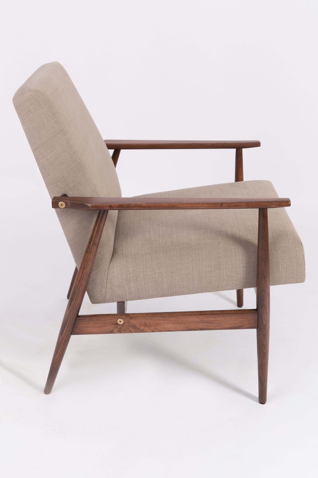 Set Of Two 20th Century Beige Dante Armchairs, H. Lis, 1960s photo buy