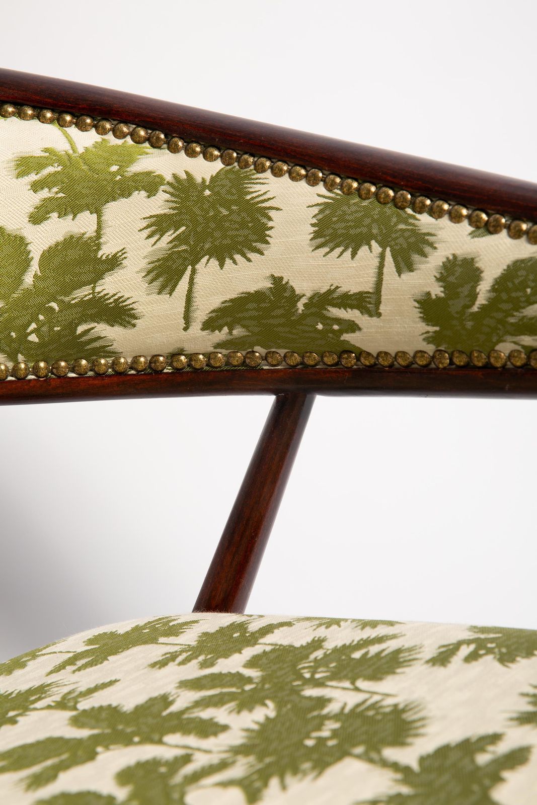 Furniture Pair Of Mid Century B 3300 Armchairs, Be Bop A Lula Jacquard, 1960s, Europe photo