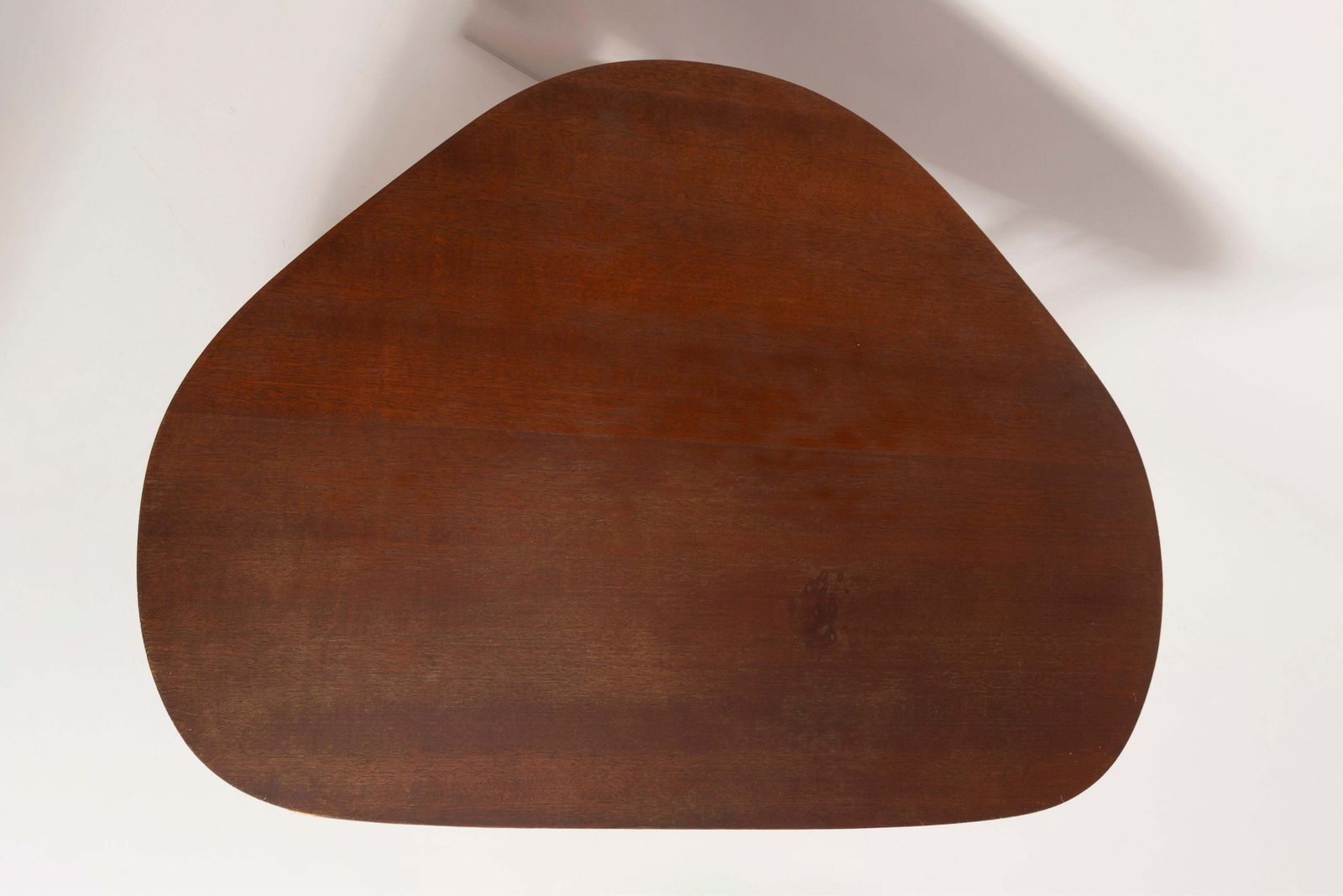 Furniture Mid Century Modern Vintage Tv Side Table, Beechwood, Poland, 1960s photo