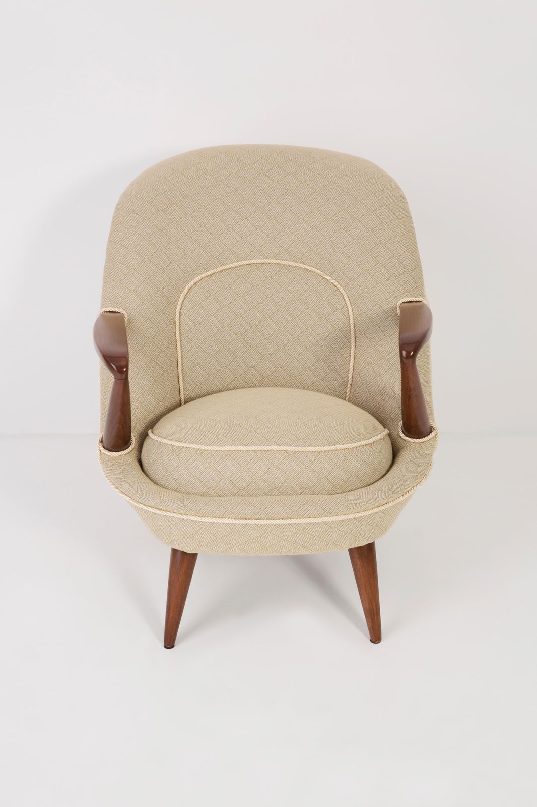 Set Of Two Rare Armchairs, Jedrachowicz Racinowski, 345 Type, 1950s, Poland photo vinterior
