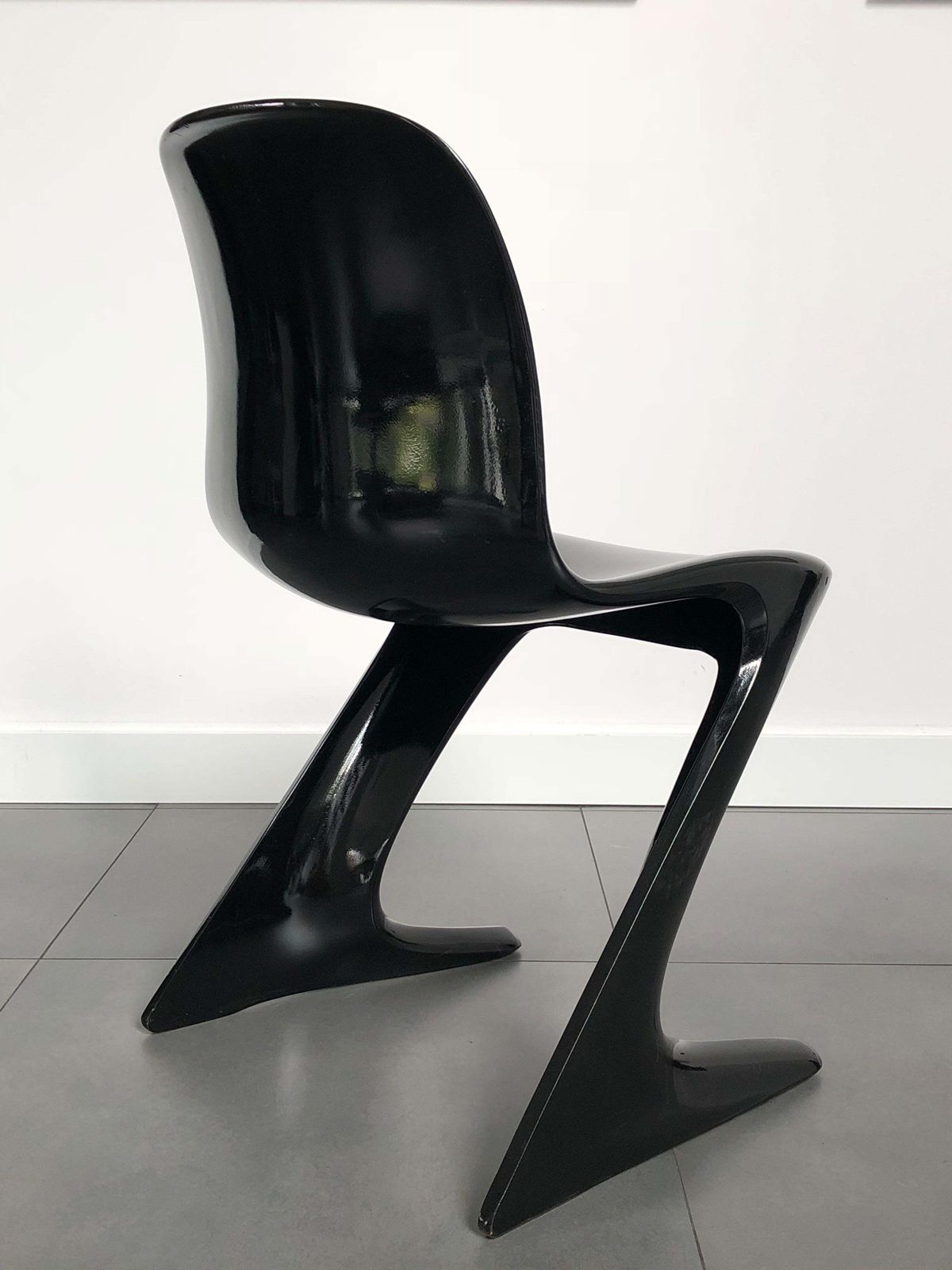 Set Of Four Kangaroo Chairs Designed By Ernst Moeckl, Germany, 1968 photo Furniture