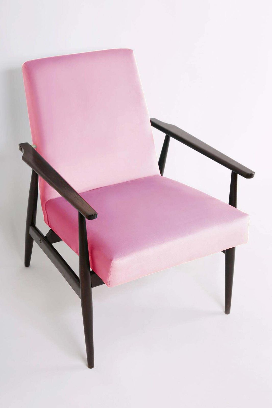 20th Century Baby Pink Dante Armchair, H. Lis, 1960s photo Furniture