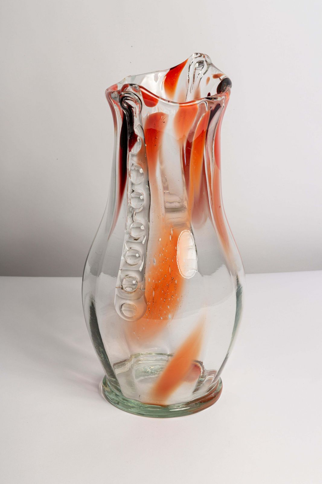 Mid Century Vintage Artistic Glass Vase, Europe, 1970s photo 169.0