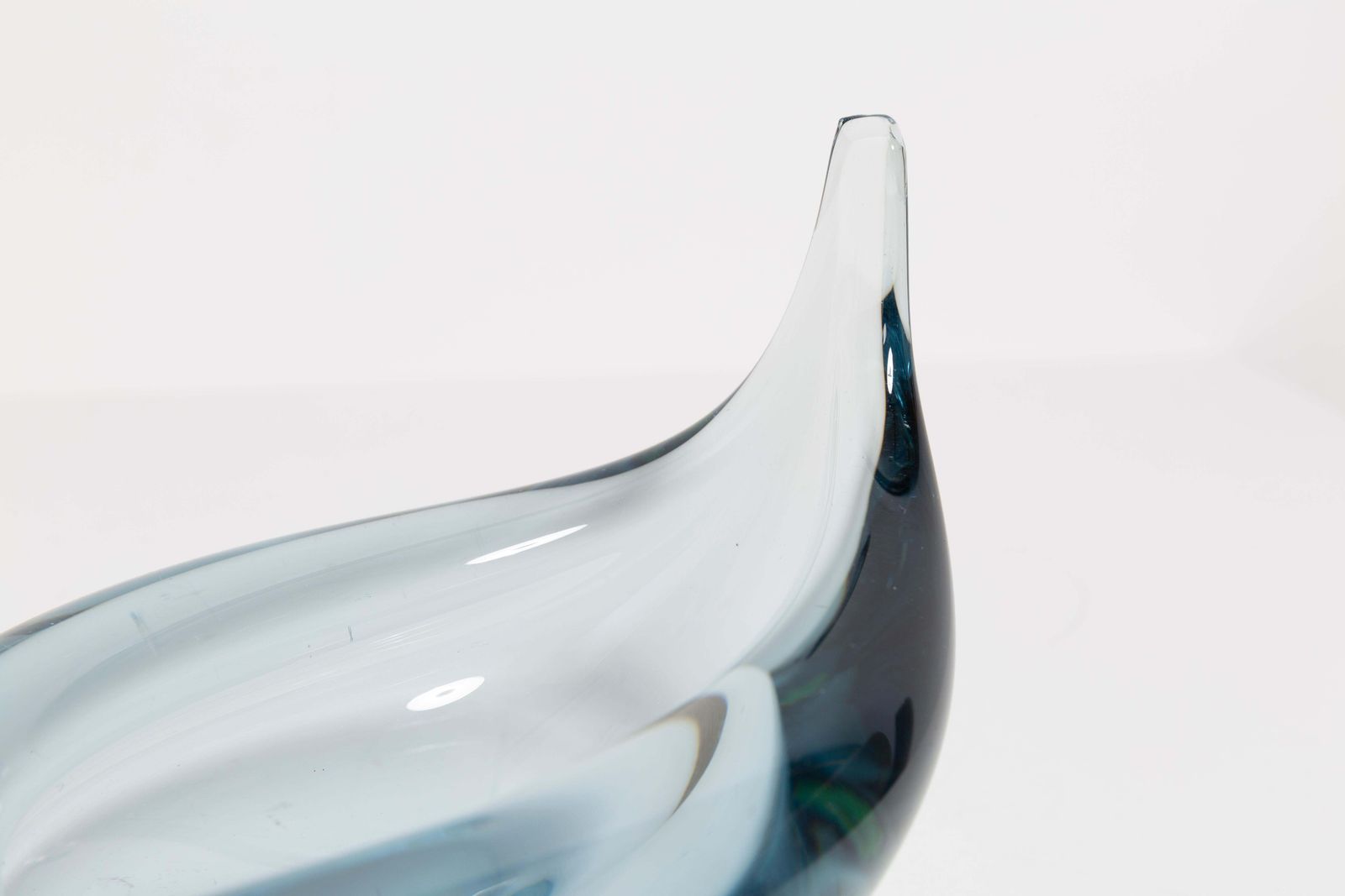 Vintage Small Blue Ashtray, 20th Century, Europe, 1960s photo vinterior