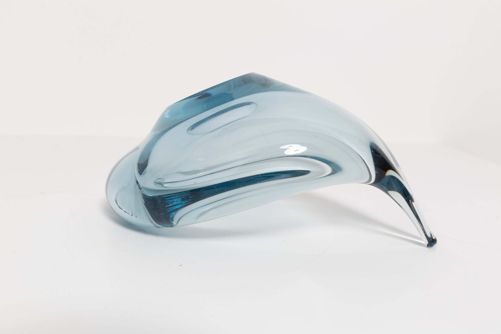 468.0 Vintage Small Blue Ashtray, 20th Century, Europe, 1960s photo
