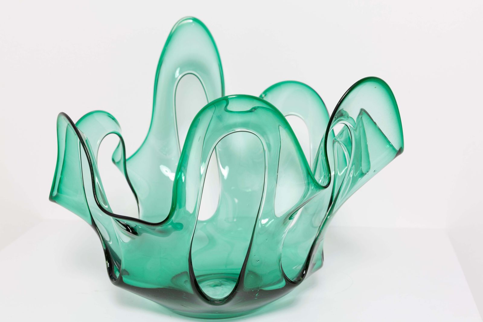 Mid Century Green Vase, Europe, 1960s photo vintage