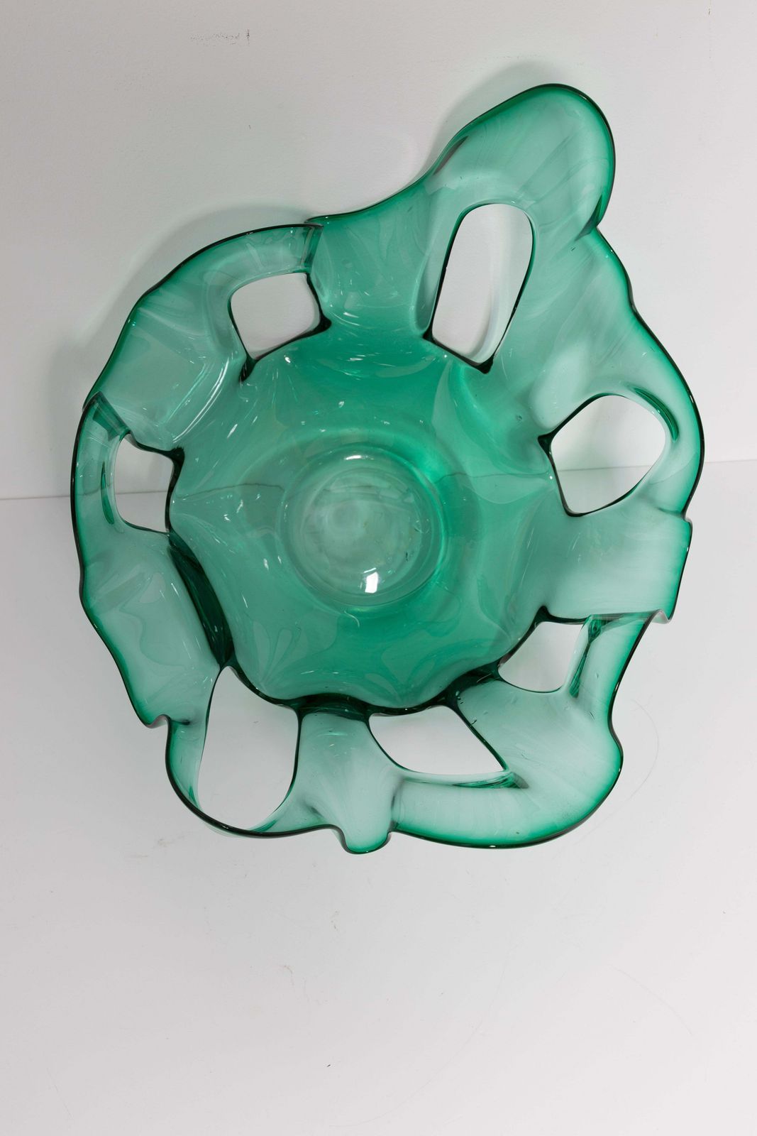 510.0 Mid Century Green Vase, Europe, 1960s photo