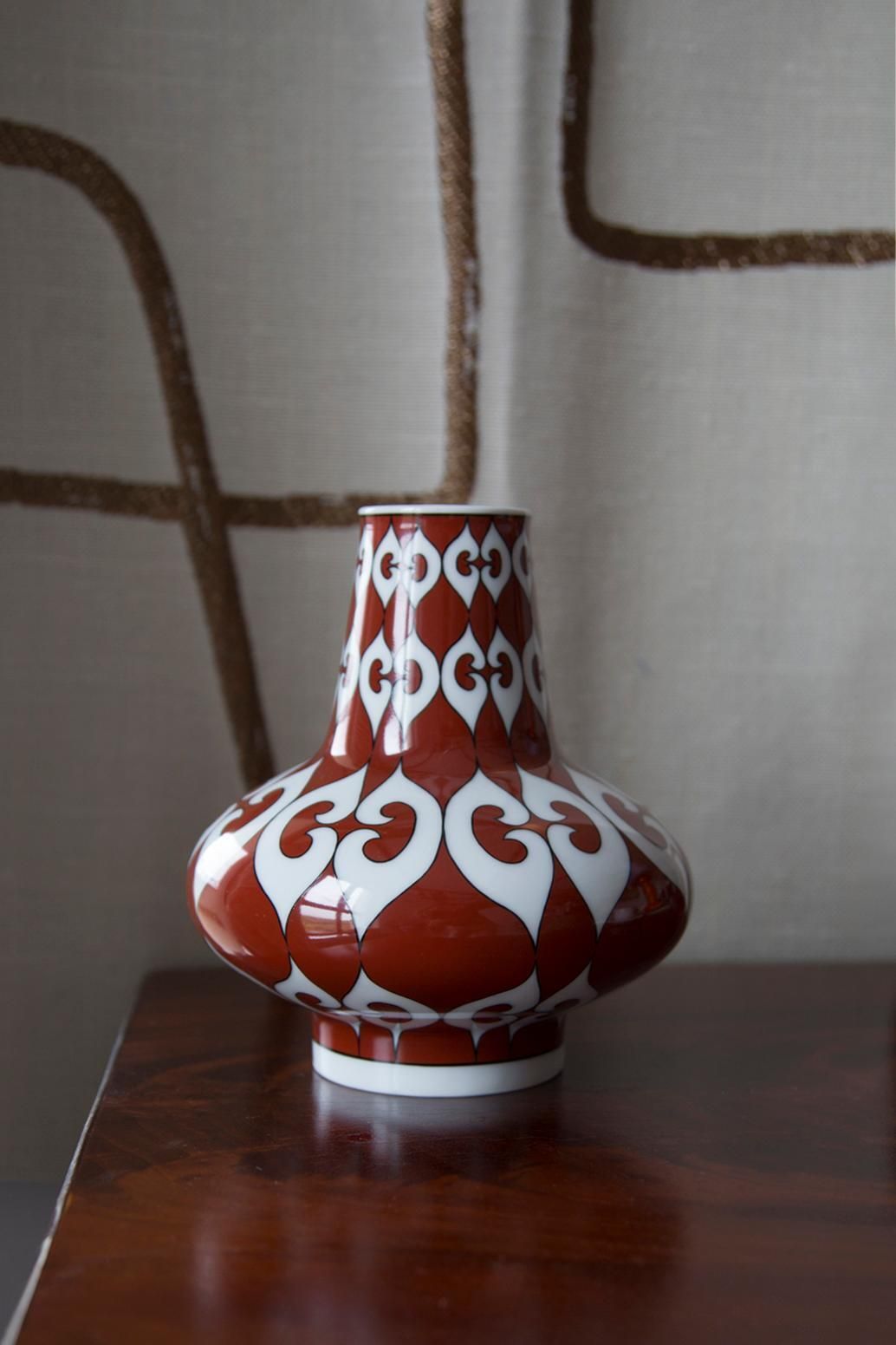 Mid Century Ceramic Porcelain Vase, Europe, 1960s photo for sale