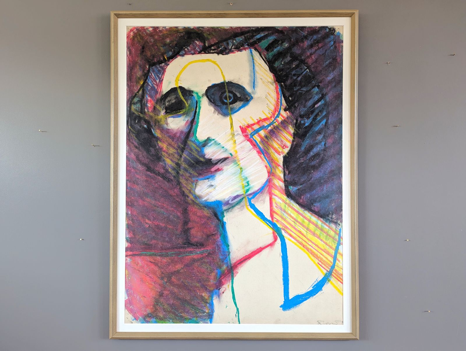 Mrs Jackson, Oil Painting, Modernist