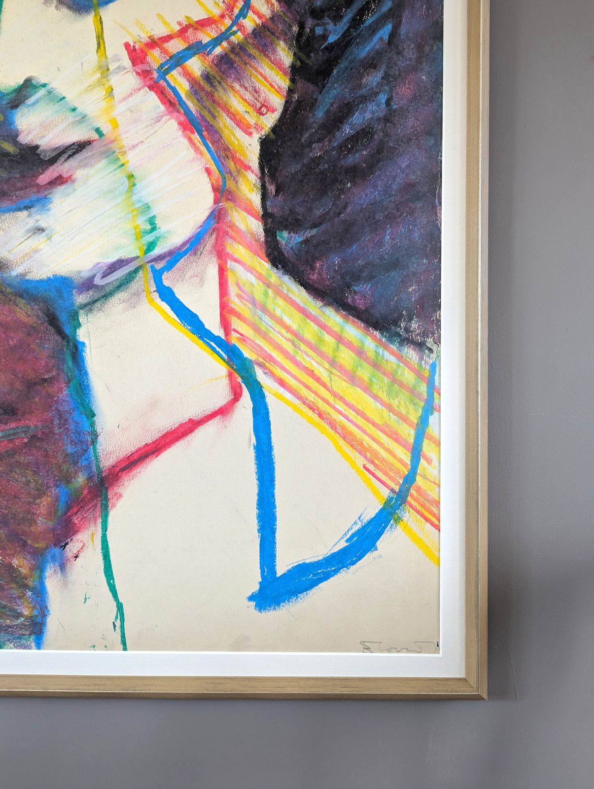 Mrs Jackson, Oil Painting, Modernist photo buy
