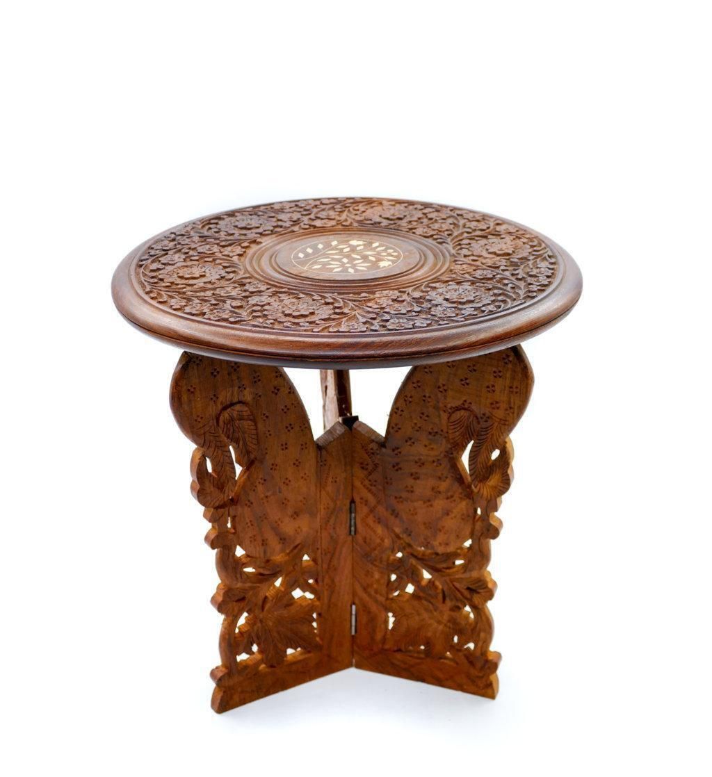Two Carved Coffee Tables, Oriental Manufacture, Mid 20th Century photo furniture